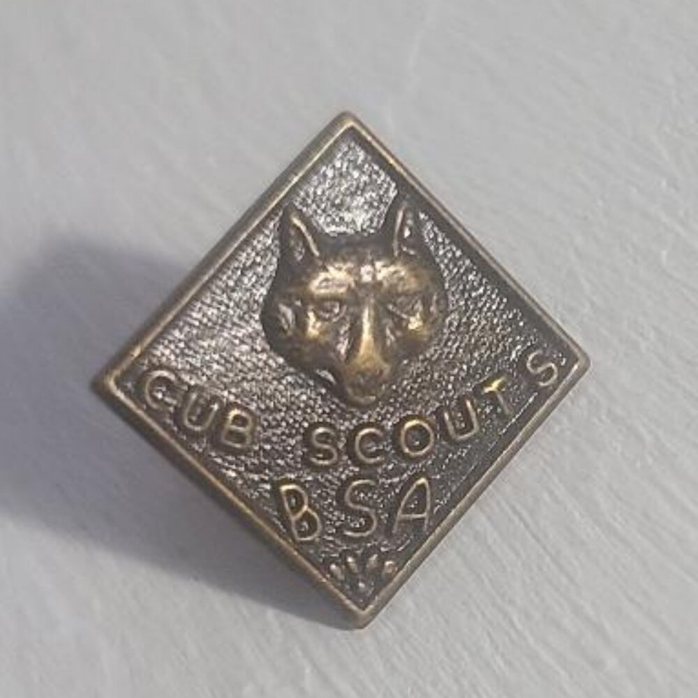 Cub Scouts BSA Vintage Lapel Uniform Jacket Pin